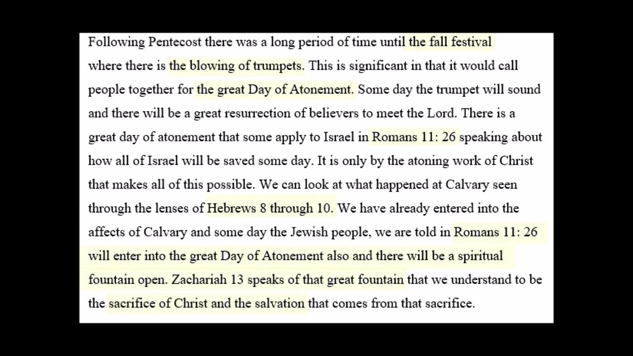 Christ Fulfilling the Feasts