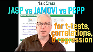 JASP vs Jamovi vs PSPP: which free stats program is best for three common tests?