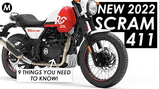 New 2022 RoyalEnfield Scram 411 Announced: 9 Things You NEED To Know!