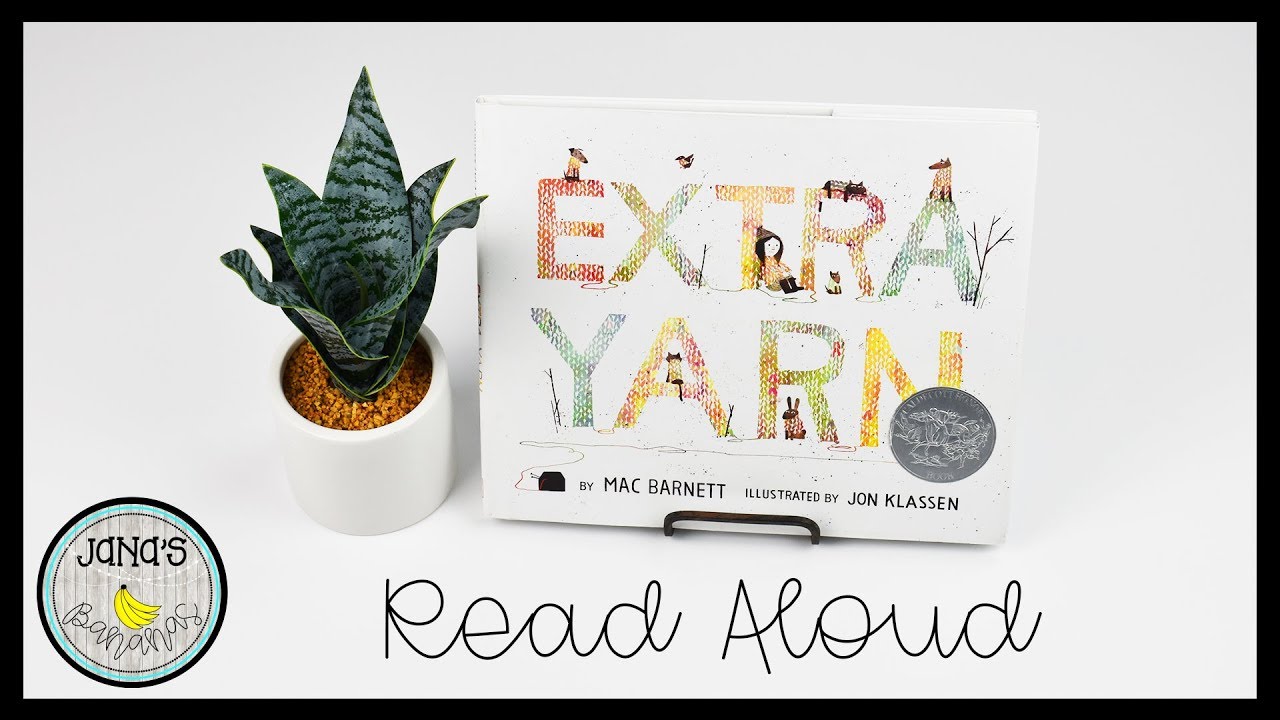 Extra Yarn I Children's Read Aloud Book I Jana's Bananas Storytime 