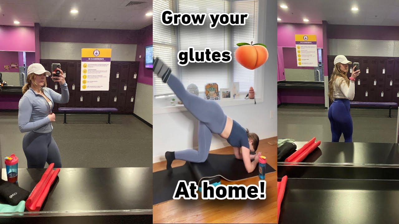 Why your glutes are not growing | glute workout At home - YouTube