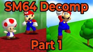 SM64 Decomp Tutorial 1: Setting Up and First Code Changes