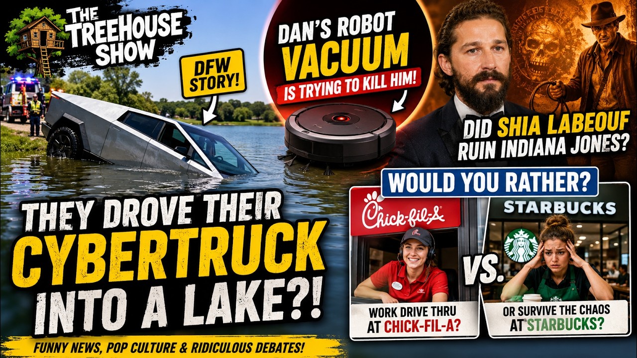 They Drove a Cybertruck Into a LAKE?! They Drove a Cybertruck Into a LAKE?!