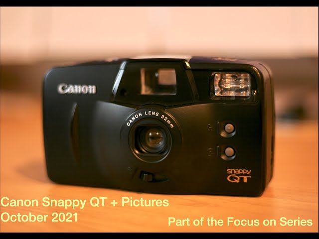 Canon Snappy QT + Pictures. October 2021 - YouTube