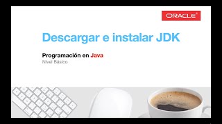 Descargar e Instalar el JDK de java