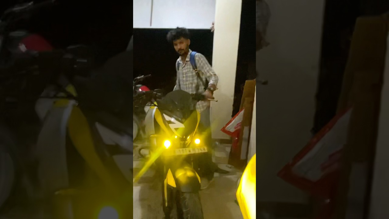Ns200 Fog light and number plate modified || ns200 full modified 
