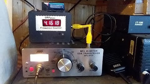 MFJ-9420 With digital dial