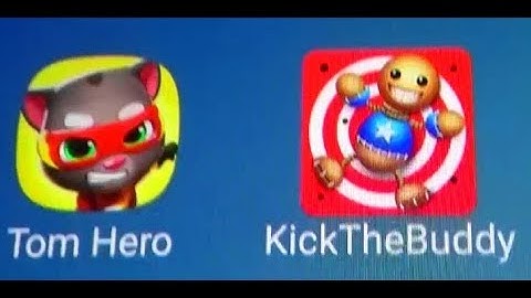 Talking Tom Hero Dash Vs Kick The Buddy