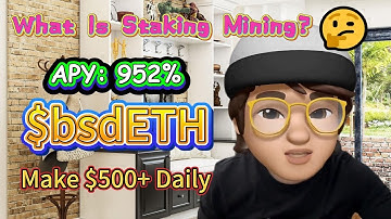 Stake Based Eth : $bsdeth Crypto Bull Market Gains with 952% APY Yield Farming