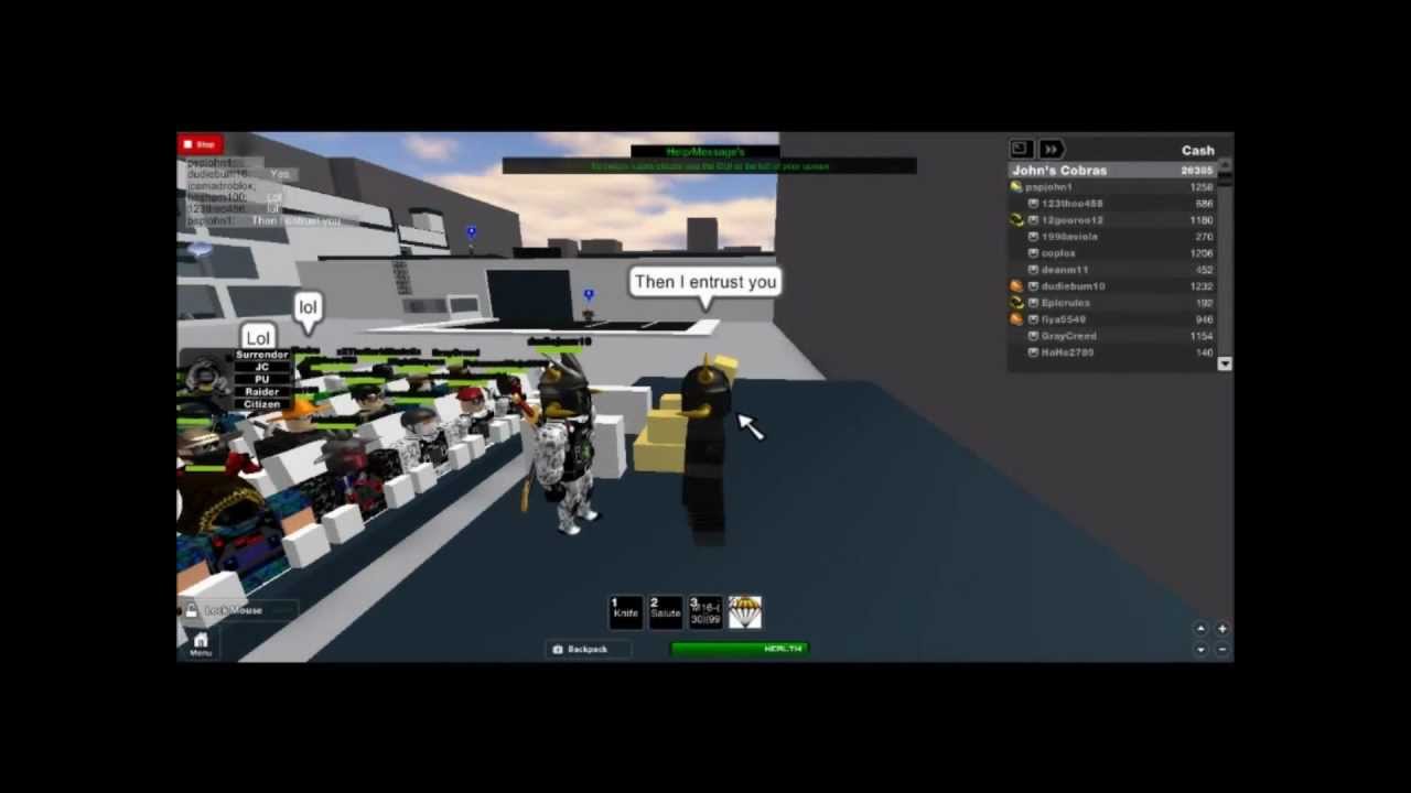 John S Cobras News Latest Last Declaration Of Emperor Youtube - johns cobras roblox