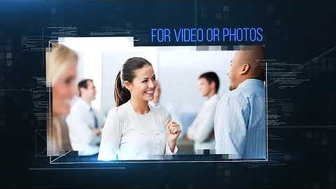 Digital Hi-Tech Presentation | After Effects Template | Video Displays
