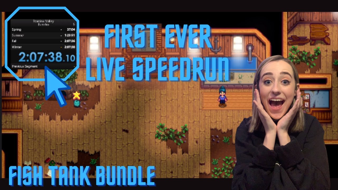 Bundles in 01:01:46.790 by 4 players - Stardew Valley - Speedrun