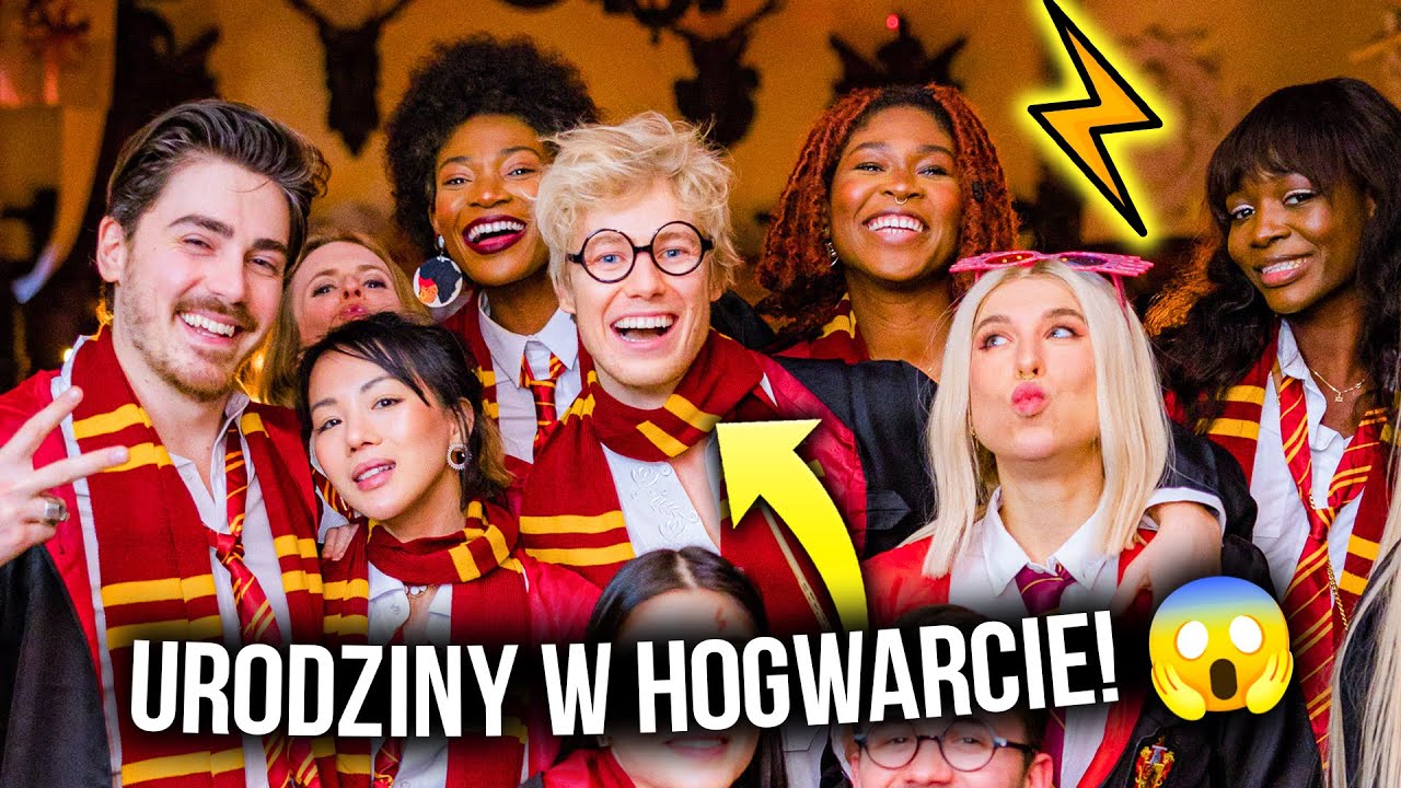 życzenia Urodzinowe Dla Fana Harrego Pottera ⚡️ ROBIMY URODZINY w stylu HARREGO POTTERA na ZAMKU! ⚡️ Vlog z Hogwartu
