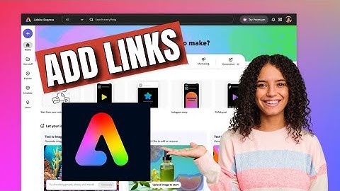 How to Add Links in Adobe Express 2025?