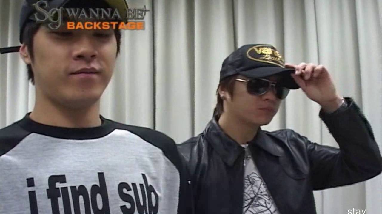 Sg wannabe - 2007 오사카 backstage 1