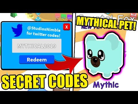 Secret Mythical Pets Codes In Magnet Simulator Update Roblox Youtube - roblox magnet simulator best pet