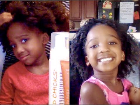 Mixed Chicks 2017 Hair Line On My Child S Type 4 Hair Youtube