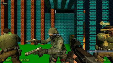 ZOMBIE ESCAPE MOD ON COUNTER-STRIKE: SOURCE, MAP: ZE_super_mario, CSS