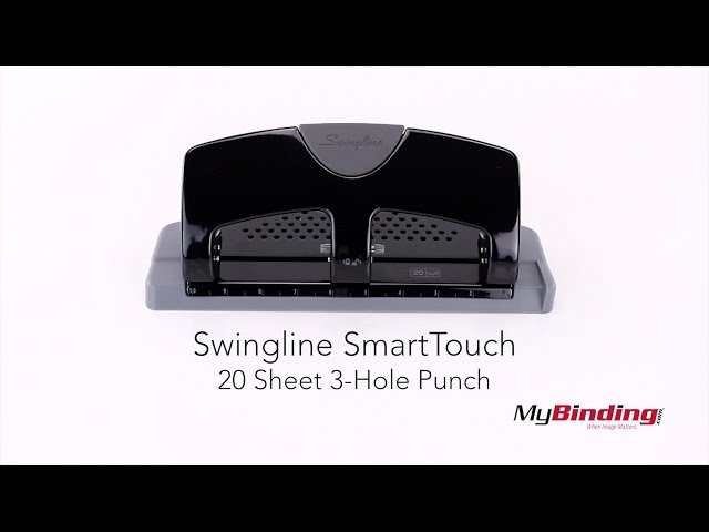 Swingline® SmartTouch™ 20 Sheet 3-Hole Punch 