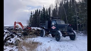 Snow on the Way Hauled More Fire Wood With 41 Chevy 4x4  Oct 28 2023
