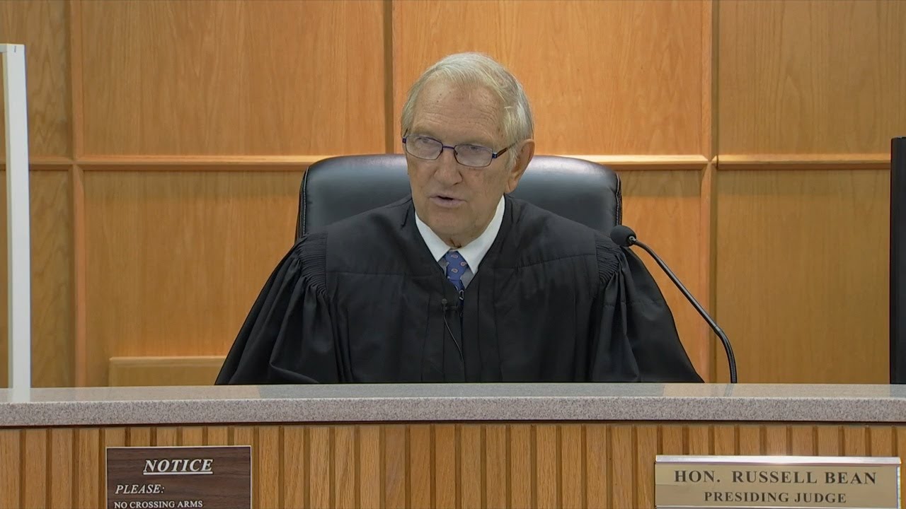 Judge Russell Bean retires after 22 years on the bench YouTube