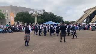 MacMillan G2  MEDLEY (behind the snares) Norfolk, Va “American Pipe Band Championships 2024”