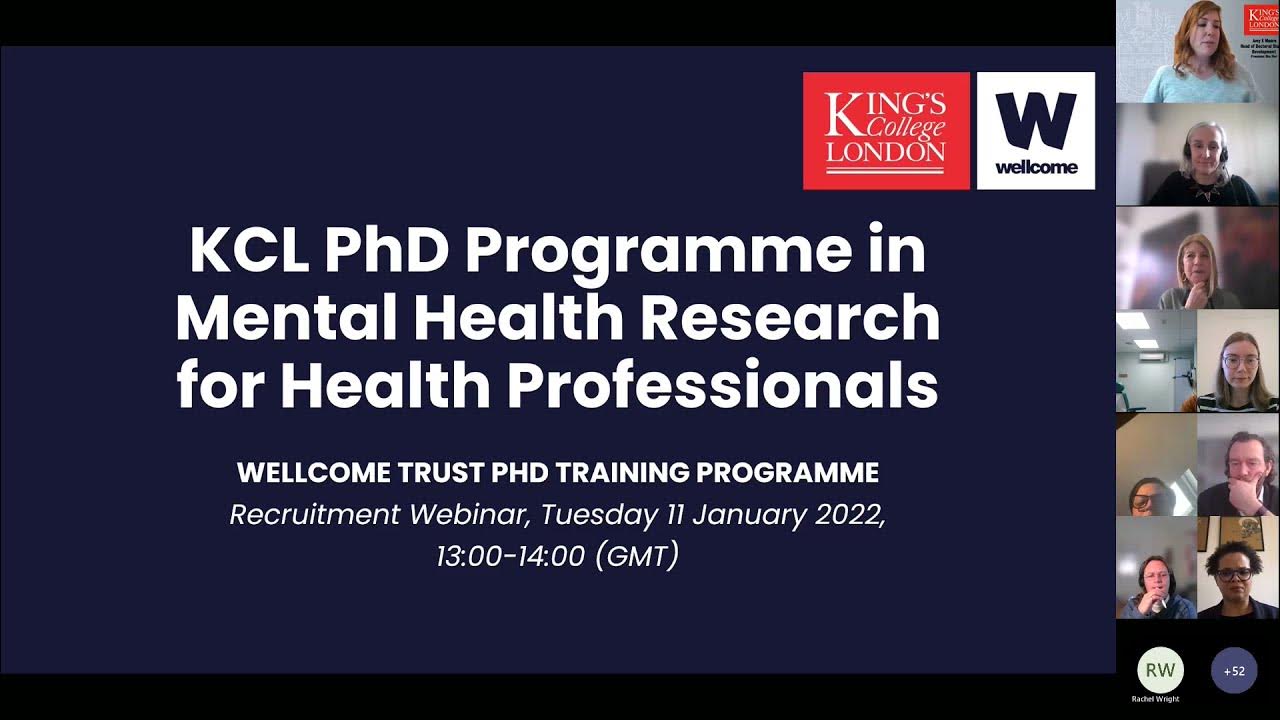 kcl phd positions