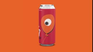 OUTSHINERY for Threes Brewing, I Hate Myself | Animated beer label | outshinery.com