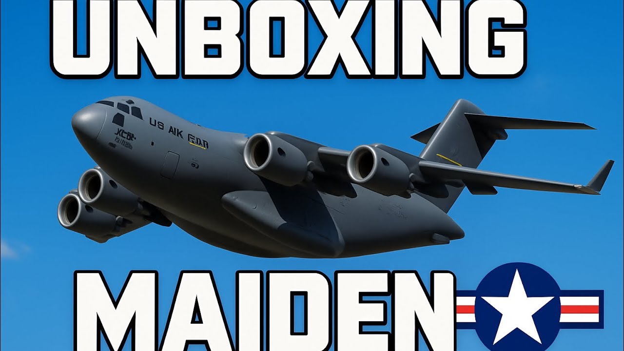 탱크를 싫는 엄청난 너란 녀석! XFLY C-17  GLOBEMASTER III TWIN 40mm : unboxing/세팅/처비