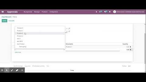 Odoo v14 -- Link Approval & purchase Order creation link Up