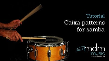 Caixa patterns for samba Free lesson