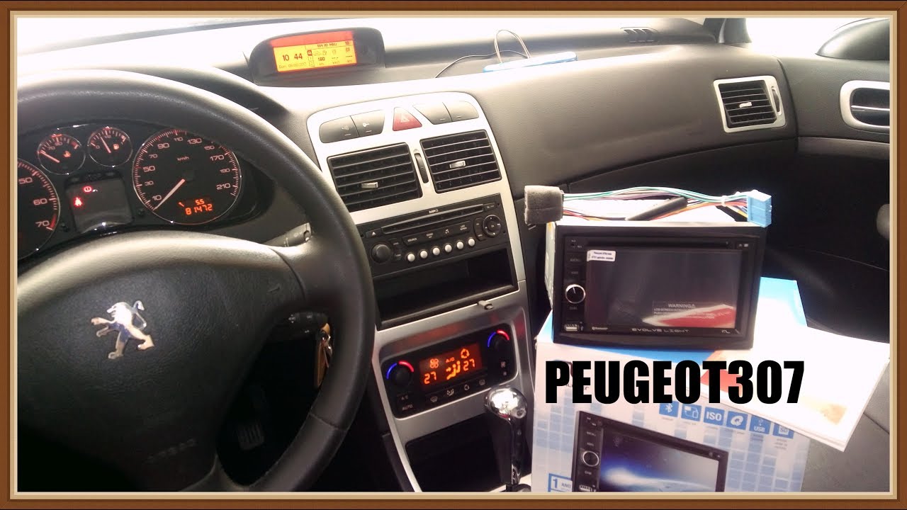 INSTALAÇÃO DVD /  MULTIMÍDIA EVOLVE LIGHT NO PEUGEOT 307