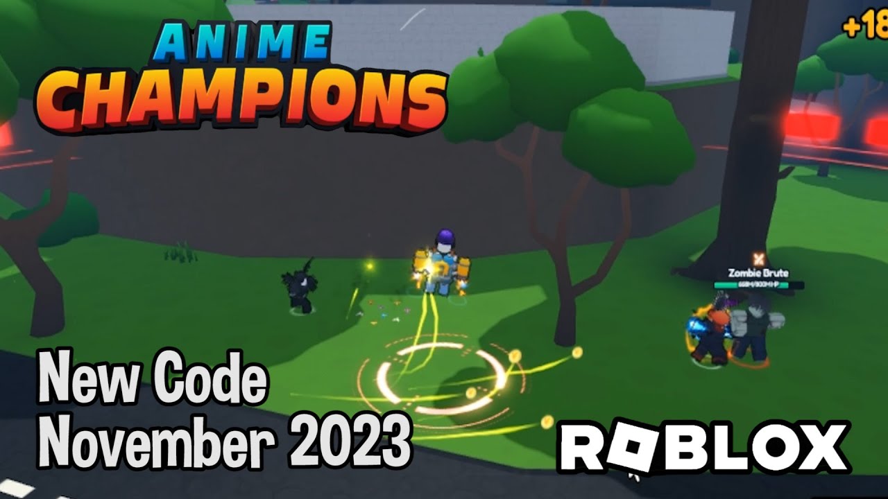 Anime Champions Simulator codes (November 2023)
