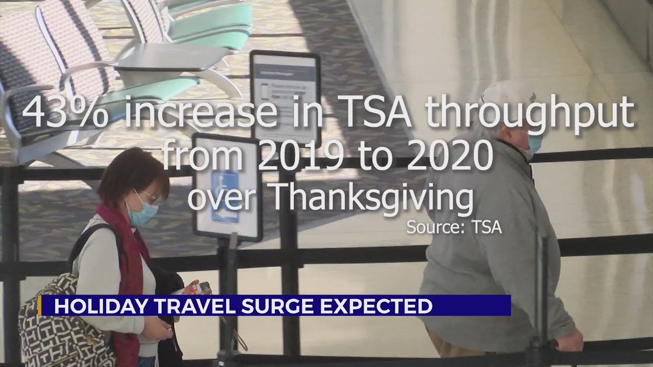 Thanksgiving holiday travel expected to rebound to near pre-pandemic ...