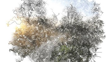 Particle system photo drawing