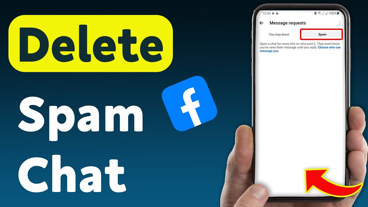 How To Delete Spam Chat On Facebook (Updated) - YouTube
