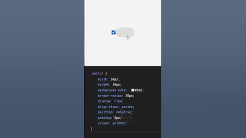 Como Criar um Toggle Switch Animado com CSS Puro | Sem JavaScript
