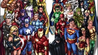 Justice League Vs Avengers