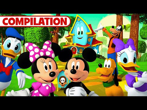 Mickey Mouse Funhouse Season 1 Full Episodes! | 140 Minute Compilation | @disneyjunior