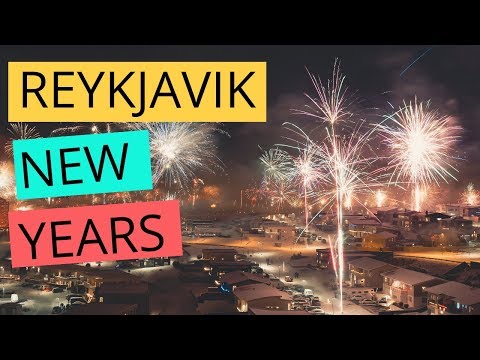 Vídeo: Véspera de Ano Novo em Reykjavik, Islândia