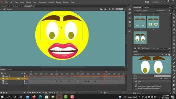 حركة غلق وفتح العيون بال "frame picker"