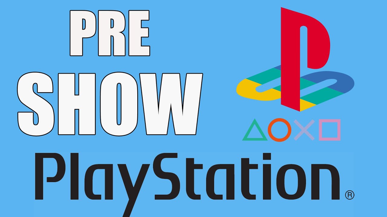 PLAYSTATION MEETING PRE SHOW PSAngelyElyas YouTube