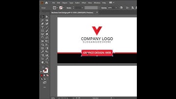 Business Card Design in Adobe illustrator #shorts #youtubeshorts #viralshorts #businesscardsdesign