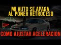 Razones Mi Auto Baja Revoluciones Con Retroceso,Ajustar RPM para que no Tiemble