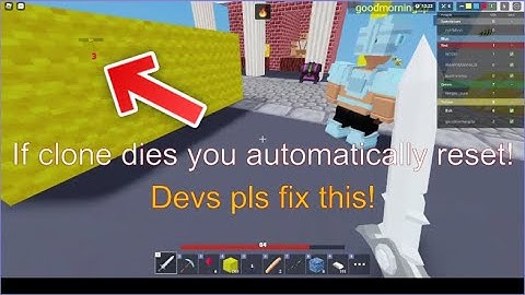 Devs please fix this! (Roblox Bedwars)