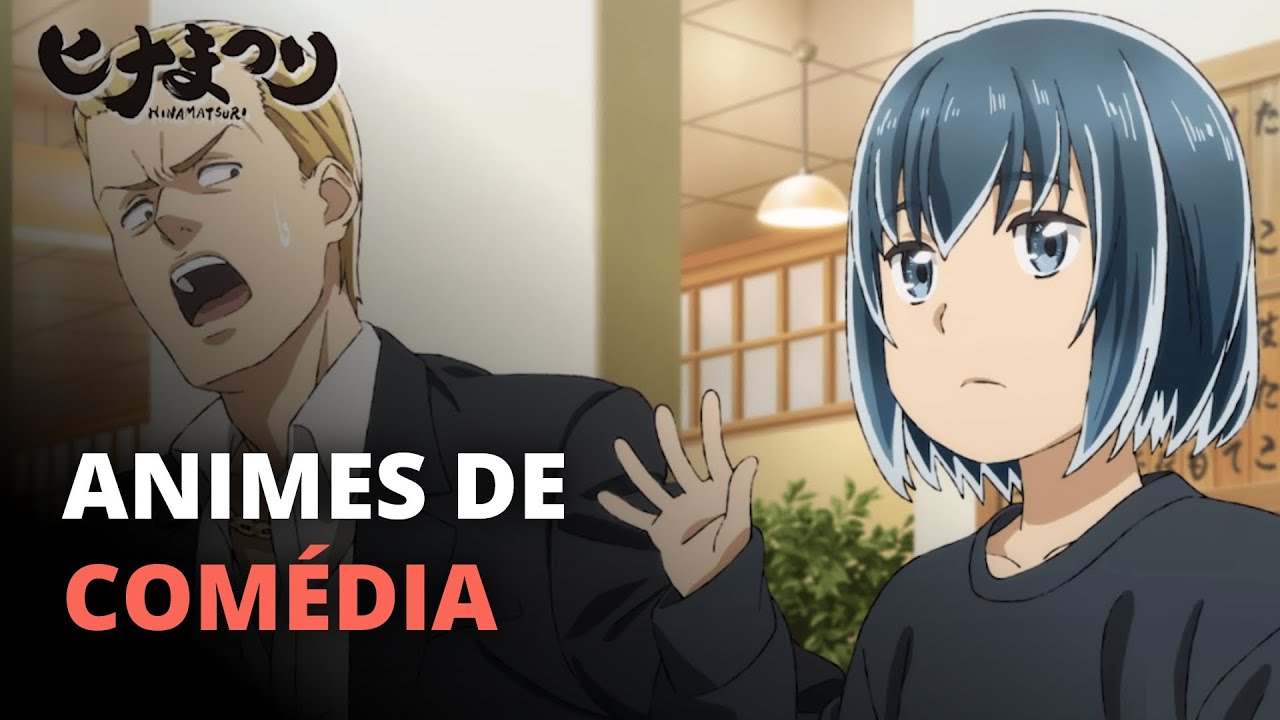 TOP 10 MELHORES ANIMES DE COMÉDIA - YouTube