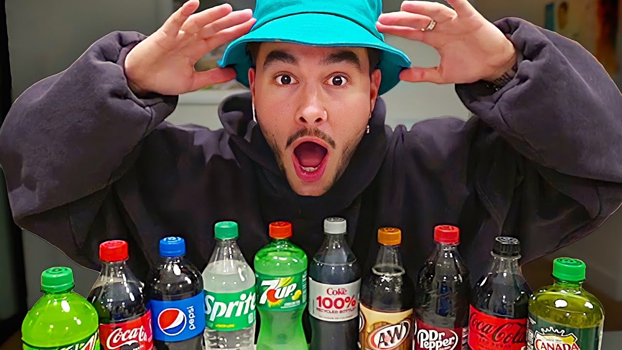 EXTREME SODA TASTING CHALLENGE