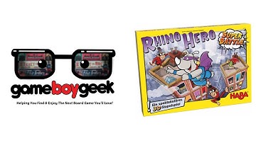 Rhino Hero: Super Battle Review with the Game Boy Geek