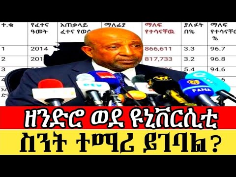 የ12ኛ ክፍል ተማሪዎች ውጤት ተለቀቀ 2017 Grade 12 Students Result 2024 25 Ethiopian Ethiopiannews