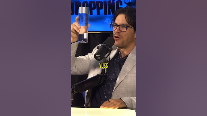 VOSS is just a Tap Water?